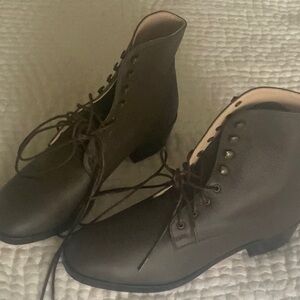 Christy Dawn hand made leather boots. NWOT